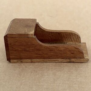 Vintage Handmade Wooden Miniature Salt Box